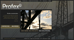 Desktop Screenshot of groupeprofex.com
